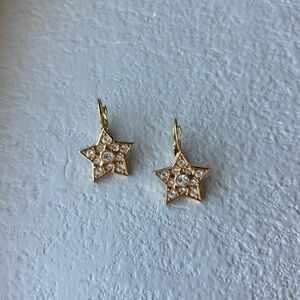 Gold Star Earrings